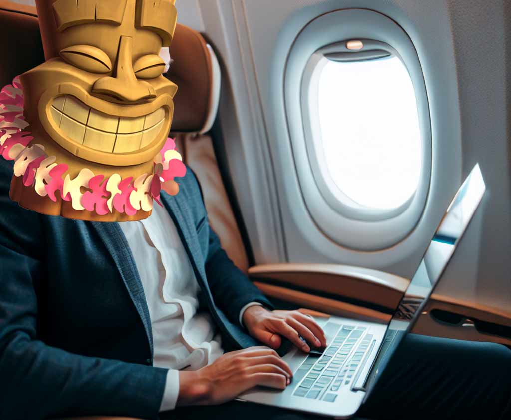 playing online casino on a plane